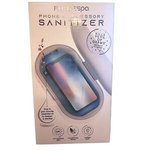 PhoneSpa Convenient, Portable, and Foldable UV-C Light‎ Sanitizer Aromatherapy